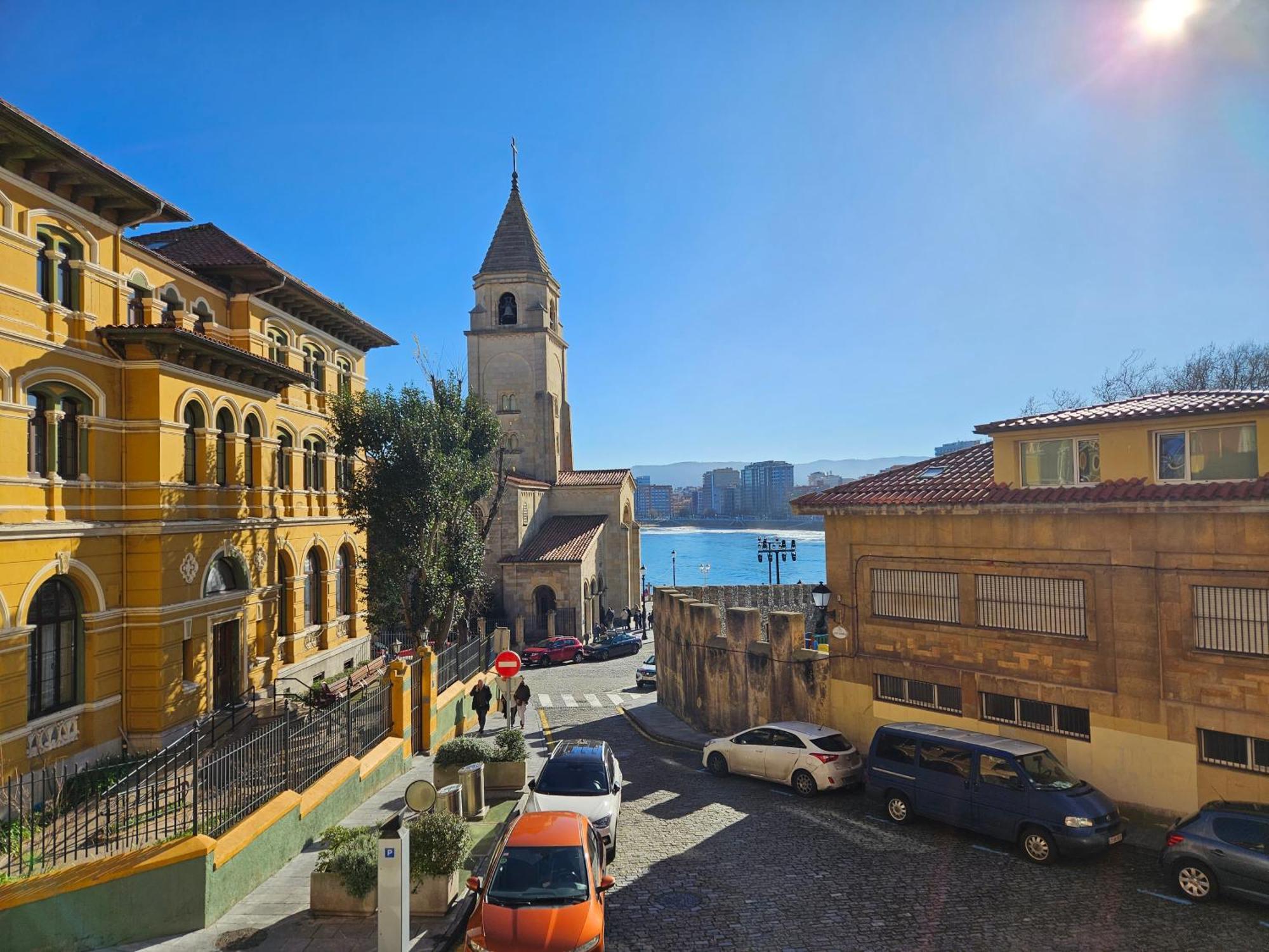 130A - Precioso Apartamento En Cimadevilla Gijón Kültér fotó
